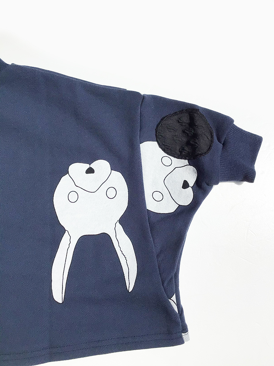 Poupons Franky Grow Dolman Sleeve Sweatshirt Ny Rabbit Poupons Franky Grow Dolman Sleeve Sweatshirt Ny Rabbit